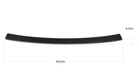 Omnipower® Ladekantenschutz Schwarz FüR Nissan Qashqai Ii Suv Typ:J11 2014-