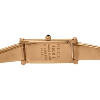 Gucci 1500 Quartz Stainless Steel Women's Casual Watch 1500l for