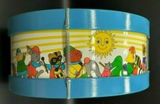 Vintage Richard Scarry Characters Metal Marching Toy Drum