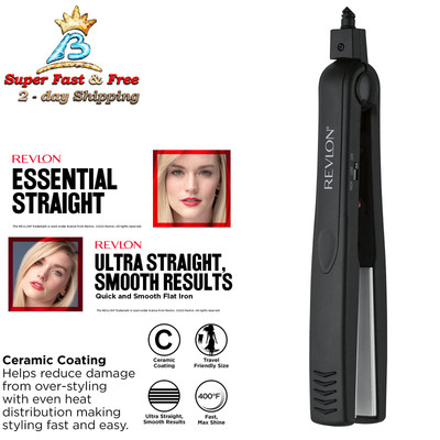 Profesional Plancha De Cabello Salon Revlon Ceramic 1\