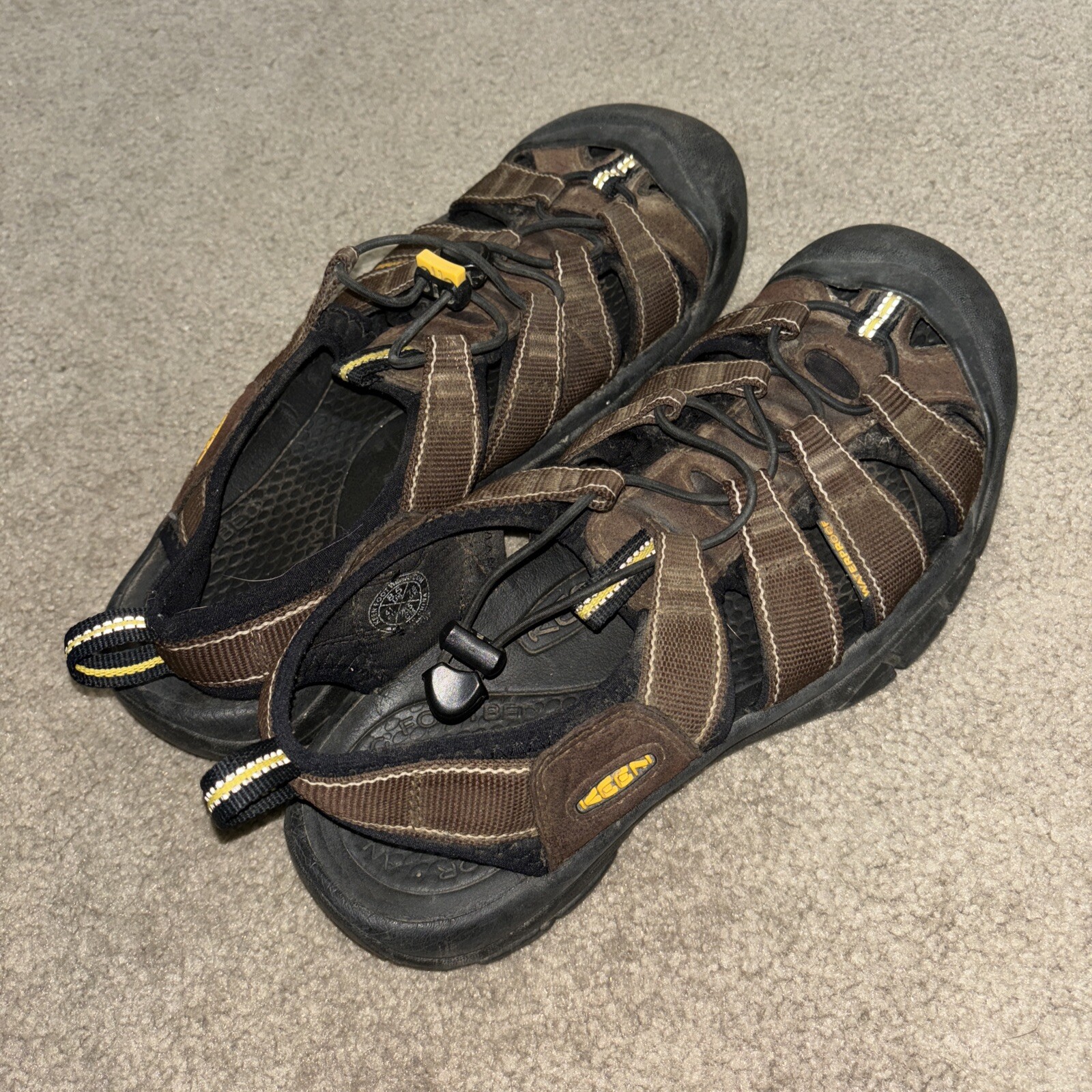 Keen Water Shoes Newport H2 sandali marroni da trekking outdoor taglia 8 5