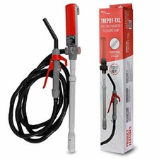 Trep01txl Multipurpose Battery Powered Fuel Liquid Transfer Pump 10ft Extra Long