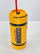 Disney Parks Monsters Inc Scream Canister Sipper Cup Bottle With Sound