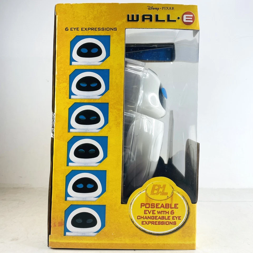 Disney Pixar Wall-E Thinkway Toys Transforming Eva Robot Figura - Caja Abierta Foto 4 de 4