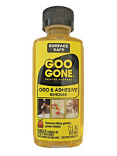 GOO GONE GOO & ADHESIVE REMOVER, REMOVES CHEWING GUM FROM CLOTHES  ETC 59 ml 