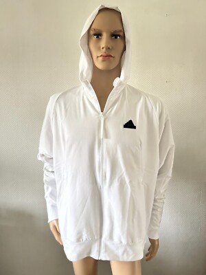   adidas Herren adidas Z.N.E. Erkek Beyaz Cek Trainingsjacke weiß IN1843 Gr. M
