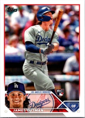 ウェア outman 2023 Topps #395 James Outman | eBay