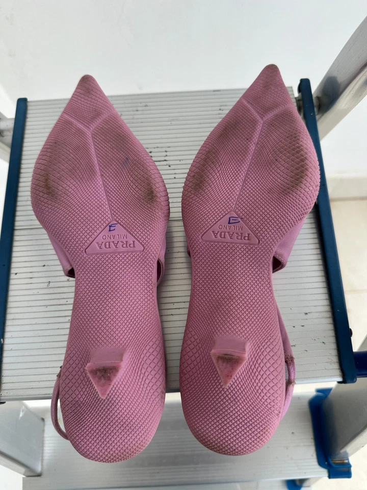 PRADA Nylon Slingback Pumps Size 35 EU - Image 4 of 4