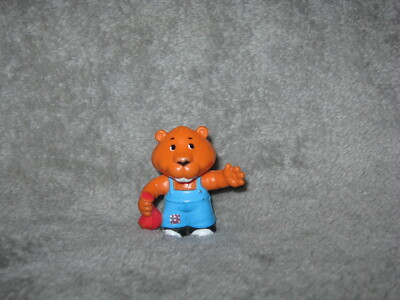  GET ALONG GANG Mini Miniature Figure ~ Bingo Beaver (ID1) ~ Tomy Vintage