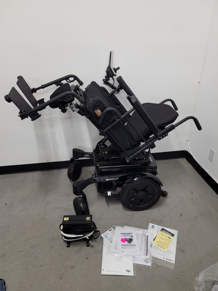 INVACARE AVIVA STORM RX 20 Wheelchair with Power Seat Tilt,and