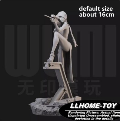Game Ada Wong Snipe Resin 3D Print GK Figure DIY Model Toy Gift Unpainted