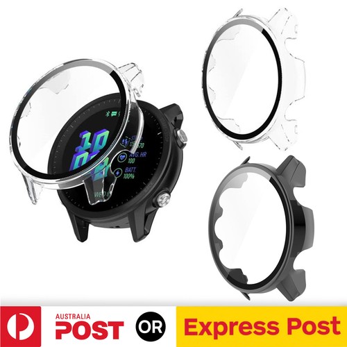 Custodia In Silicone TPU Per Garmin Forerunner 265s, 2 Pezzi Neri, Antiurto E Antigraffio, Fori Precisi, Ricarica Wireless Compatibile