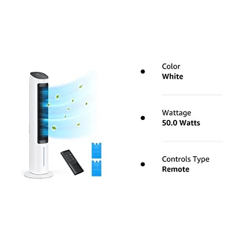 Dreo Evaporative Air Cooler 40” Cooling Fan with 80° Oscillating  Humidifying ... | eBay