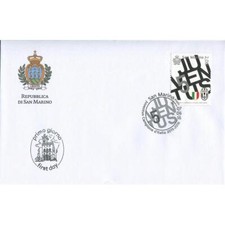 Busta primo giorno con annullo speciale Juventus Campione d'Italia 2015-2016 Sa