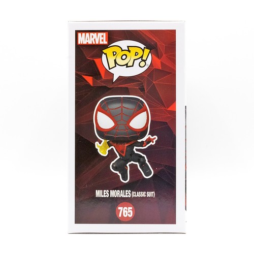 Funko Pop! Traje Clásico Spider-Man Miles Morales #765, Nuevo Caja Sin Abrir - Imagen 3 de 3