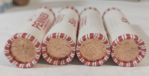 2020 P UNCIRCULATED LINCOLN PENNIES ROLLS, IN HAND READY TO SHIP! - Picture 5 of 5