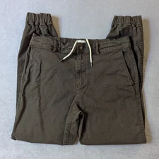 Flint and Tinder 365 Jogger Mens 32 Moss Green Drawstring Canvas Casual Pants