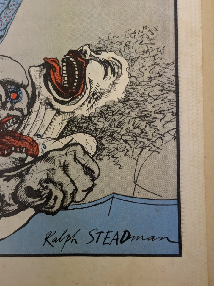 Rolling Stone Magazine #96 Nov 25, 1971 Fear & Loathing in Las Vegas Steadman - Image 2 of 4