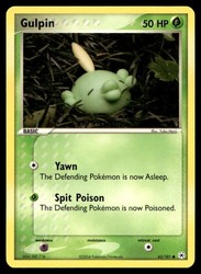 Gulpin 62/101 EX Hidden Legends Common