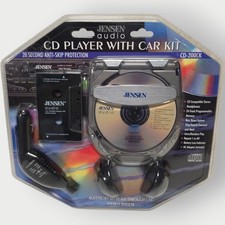 Jensen CD-200CK Portable Personal CD Player With Cat Kit NEW SEALED VINTAGE
