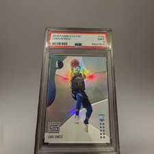 2018-19 Panini Status Luka Dončić Rookies 1 #122 RC PSA 9 Mavericks