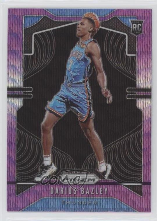 2019-20 Panini Prizm Rookie Purple Wave Prizm Darius Bazley #289 0g6s