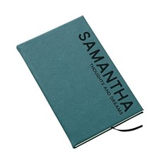 Personalization Universe Custom Leather Journal - Personalized Men's and Wom...