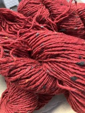 4 Skeins Tahki Donegal Tweed Homespun Yarn 18...