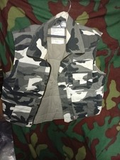 GILET INVERNALE MIMETICO INVERNALE AMERICANO TG 48 RARITÀ