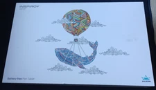 Huion Inspiroy H950p Graphics Drawing Tablet with Pen - Black, Used Once