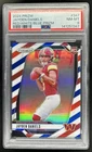 2024 Panini Prizm Jayden Daniels RC Red White and Blue #347 Commanders PSA 8