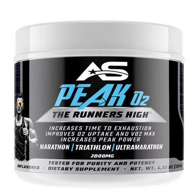 American Supps Peak O2 Runners High 2000mg - 120g