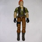 Vintage G.I. Joe - 1984 TOLL BOOTH figure-  No Elbow Cracks tight joints- AW