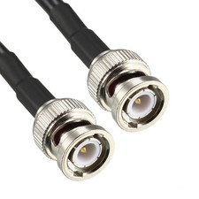 RG58 Coaxial cable with BNC Male to BNC Male Connectors 50 Ohm 15 Ft cable