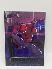 2024 Marvel Renditions Spider-Man #38 Spider-Man Kingpin Purple Tie 34/99