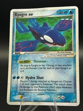 Kyogre ex 95/100 Crystal Guardians Holo on eBay