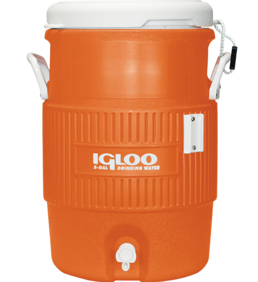 &ndash; Durable Orange Cooler For Drinks