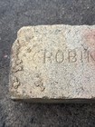 Antique Brick Labeled Robinson Brick of Ohio Robinson Clay Product Co Malvern OH — photo 2