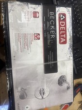 Delta Becker Tub Shower Faucet Set l Chrome Valve Included