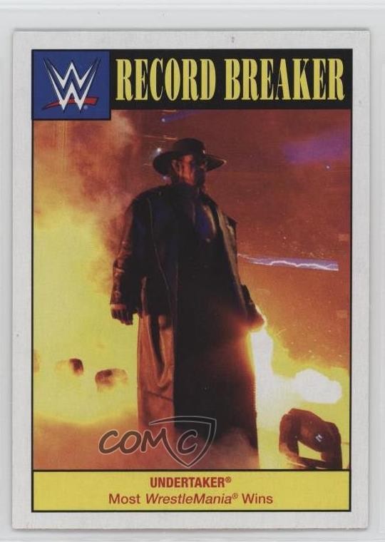 2016 Topps Heritage WWE Record Breakers Undertaker #24 02l5