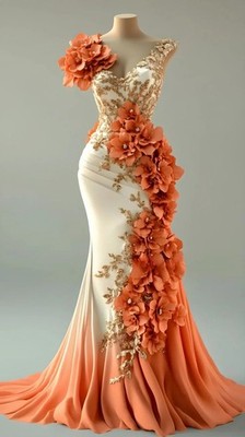 red white and gold prom dress Red Mermaid Prom Dresses With Belt Luxury Beaded Crystals Wedding Party  Gown