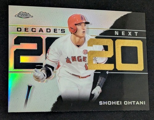 Shohei Ohtani 2020 Topps Chrome Update Decade's Next Refractor #DNC-18
