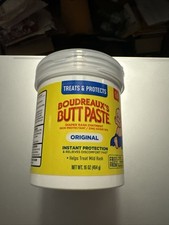 1 Boudreaux's Butt Paste Original Diaper Rash Ointment 16 oz Exp 1-28