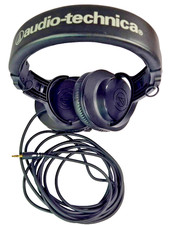 Audio-Technica ATH-M20X Black Professional Monitor Headphones, Cord 10-Feet