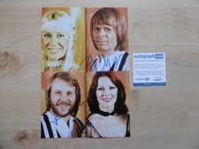 ABBA "Benny & Björn" autographs signed 20x30 cm photo ACOA