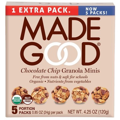Granola Minis Chocolate Chip, 24 gram, (Pack of 6)