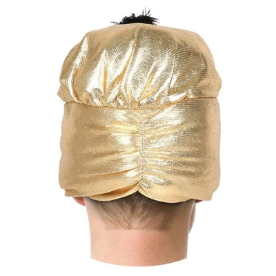 Chapeaux Turban du sultan indien avec couvre-chef en plumes, chapeau de - Photo 1/4