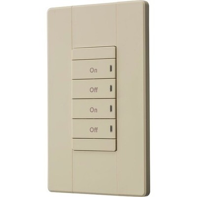 Sensorswitch Npodm Iv Push Button Wall Switch, Ivory
