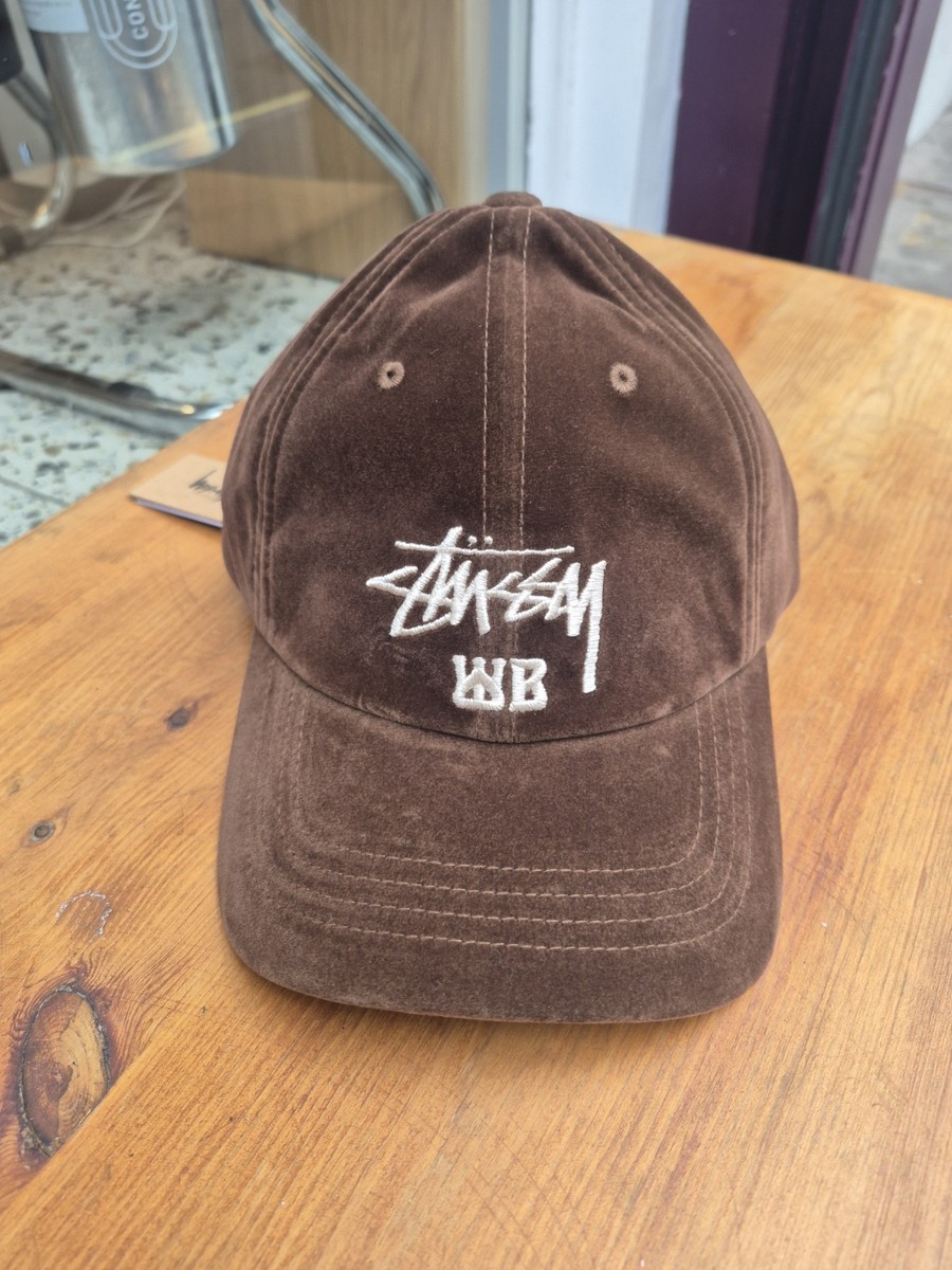 Baseball Cap Brown Stussy Hat Stussy X Wales Bonner 6-Panel Hat