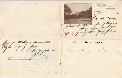 Skegness The Lann near Seacroft Golf Links 1904